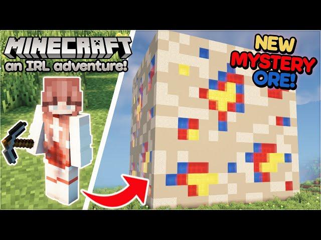 Unboxing Minecraft's new MYSTERY ORE In REAL LIFE for the 15th ANNIVERSARY!! ️