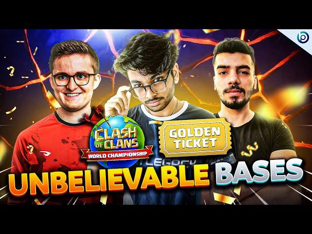 The BEST TH16 WAR BASES from GOLDEN TICKET | Esports Clash of Clans World Championship