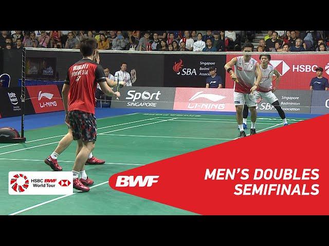 SF | MD | GIDEON/SUKAMULJO (INA) [1] vs KAMURA/SONODA (JPN) [3] | BWF 2019