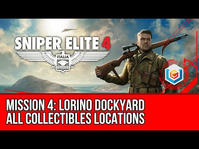 Sniper Elite 4 - Mission 4 Collectibles Locations (Letters, Documents, Reports, Deadeye Targets)