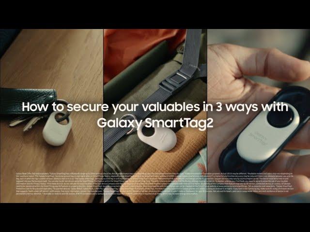 Galaxy SmartTag2: How to secure your valuables in 3 ways | Samsung