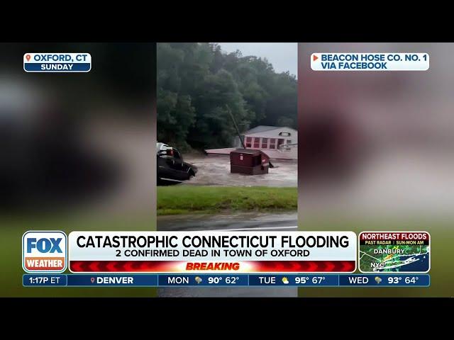 2 Dead In Connecticut After Disastrous Flooding In Oxford