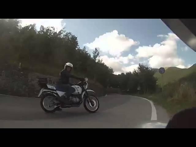 Passo Radici da Castelnuovo Garfagnana in moto.