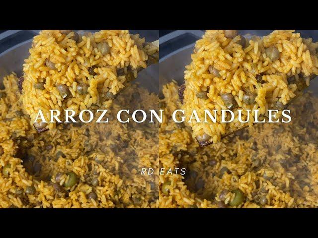 Arroz Con Gandules Recipe! Puerto Rican Rice!