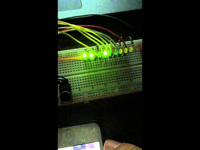 Arduino Project: LED Audio Vumeter