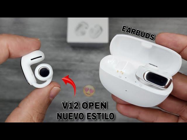 V12 OPEN ULTRA EARBUDS ( diseño ULTRA cómodo ) 