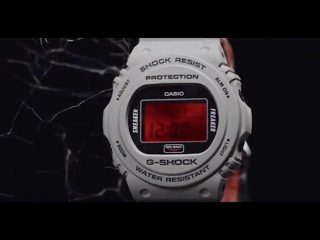 Sneaker  Freaker x G-SHOCK 'Redback' Collaboration