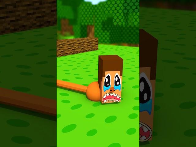 FAT for Life???!!! - Alex and Steve Adventures #minecraft #shorts