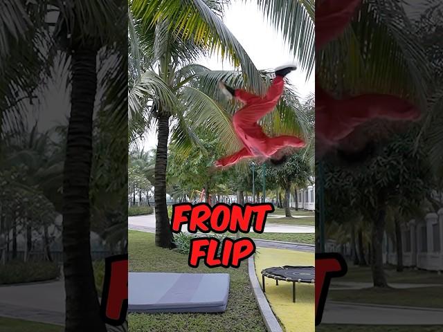 FL Comedy || Spinning Front Flip Mission ‍ #flifetv #funny #haihuoc