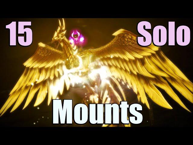 15 Mounts You Can Farm Solo | Quick & Easy | Even as DPS Now