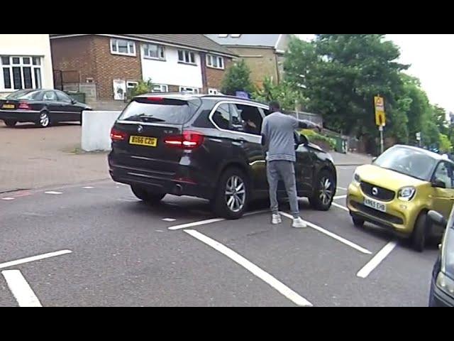 Armed and unmarked police stop road rage