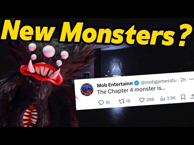 Poppy Playtime Chapter 4 Monsters Revealed? (New Info)