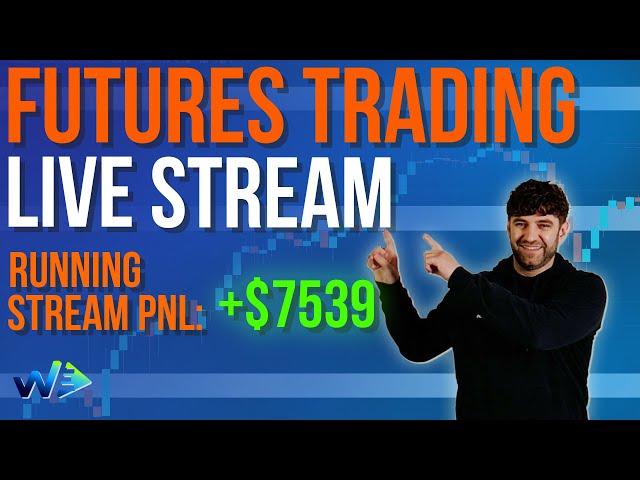 LIVE FUTURES TRADING (+$735) - TURBO BID TUESDAY GLOBEX SESSION (6/17/2025) - NQ/ES/YM/GC FUTURES