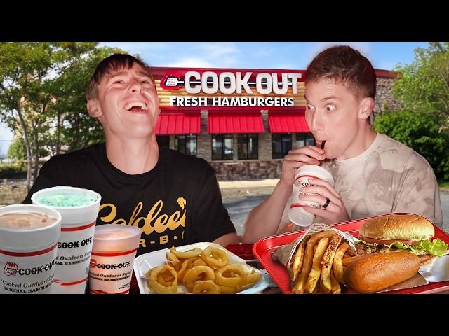 Two Brits try Best Fast Food in the South!!