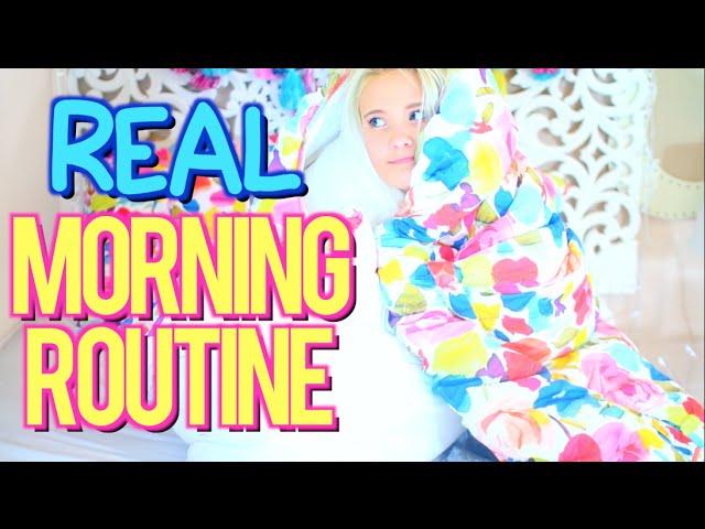 My REAL School Morning Routine 2016!