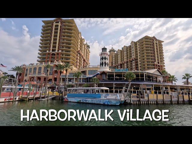 HarborWalk Village, Destin Florida!! Shopping, Entertainment, Restaurants, & Excursion Destination!