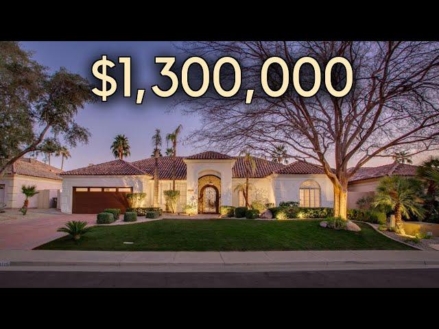 Come Inside 1.3 MILLION Dollar Scottsdale Home | Phoenix Homes For Sale | Phoenix Real Estate