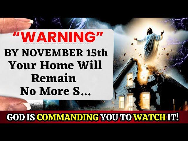 God Warns: "YOUR HOME WILL REMAIN NO MORE S..." God Says | God Message Today~ Gods Message NowEP-32