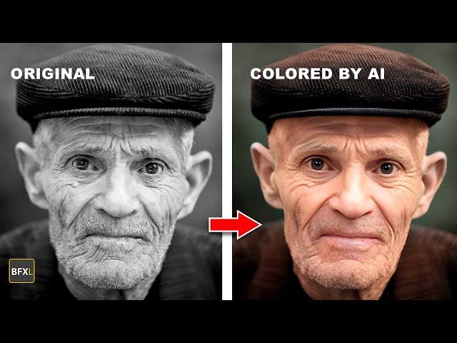 Best AI to Color B&W Photos & it's Free!