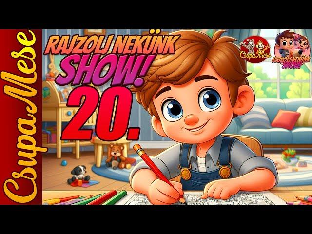 RAJZOLJ NEKÜNK SHOW! - 20. rész - zenés rajzbemutatók!