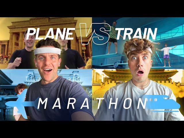 RACING Planes VS Trains All Over The World: Who is the 2024 Champion?