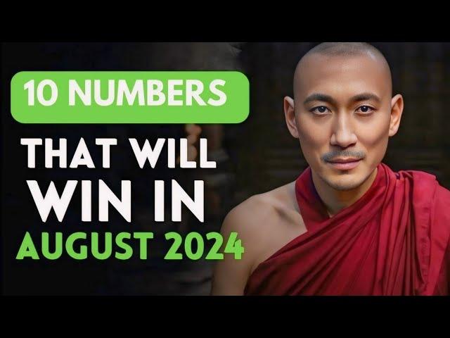 Lucky Numbers: "10 Numbers" Most Likely to Appear in August 2024 | Buddhist Teachings