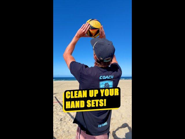 Volleyball (Short) Tips | Clean Up Your Hand Sets!