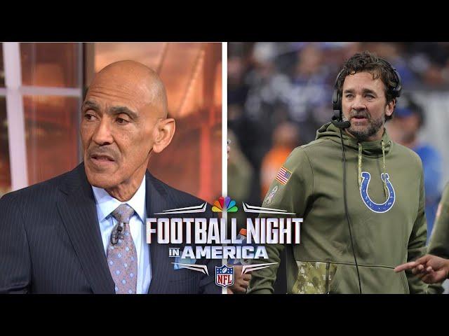 Jeff Saturday was the best guy for Jim Irsay's vision - Tony Dungy | FNIA | NFL on NBC