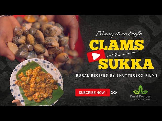 Mangalorean Style CLAMS SUKKA | MARVAI SUKKA