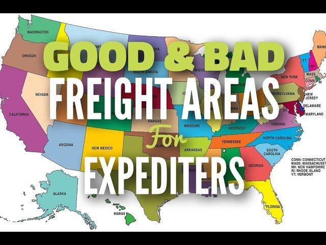 Good & Bad Freight Areas For Expediters | Expediter Team