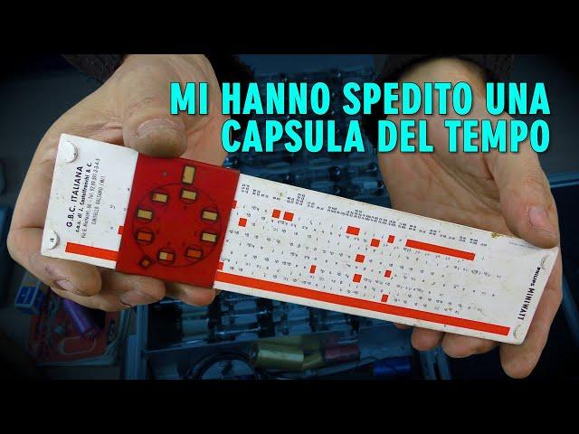 Mi hanno spedito una capsula del tempo ⏱ chiusa da 50 anni