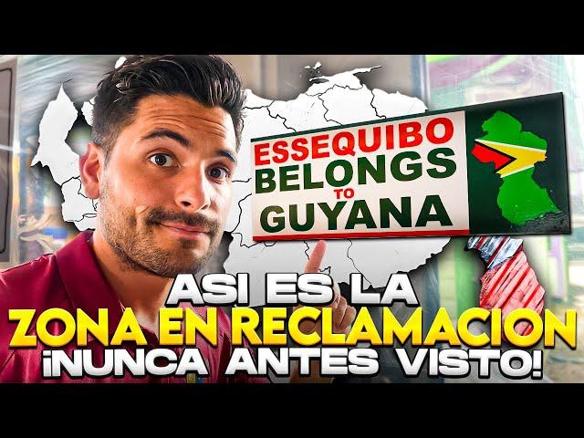 Así es LA ZONA en RECLAMACIÓN, GUAYANA ESEQUIBA | VENEZUELA vs GUYANA - Gabriel Herrera