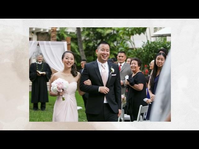 Halekulani Waikiki Courtyard Ceremony, Ballroom Reception - Hawaii Wedding Photography