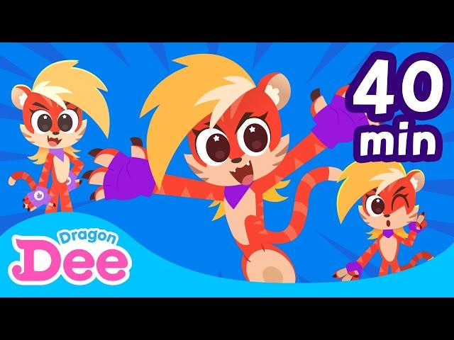 Special 2022 Year of TIGER   | Happy New Year | Nursery Rhymes | Dragon Dee Kids Songs & Games