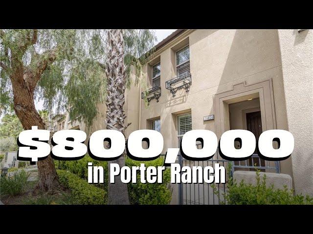 Porter Ranch Luxury Townhouse Property Tour in Guard-Gated Community!