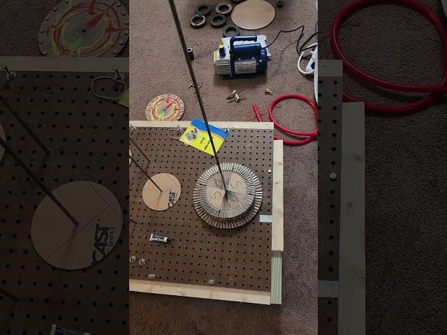 Staggered magnet setup n,s,n,s