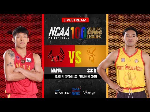 Mapúa vs SSC-R (Men’s Basketball) | NCAA Season 100