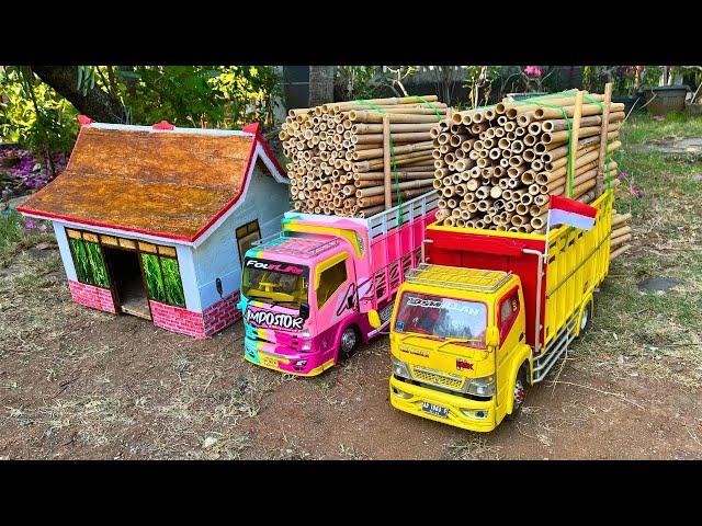 RC Truk Isuzu Giga, TRUK OLENG, Truk Canter, Truk Muat Berat Sopir Miniatur Truk RC