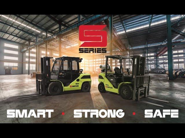 CLARK Forklift Product Video S Series S40 55 with Diesel or LPG Drive