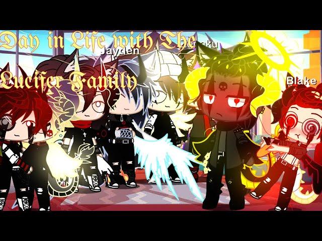 A Day In Life With The Lucifer Family|part 1| GCMM| Gacha Club|Blakes New Pet (Gay)