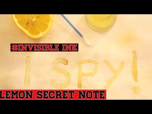How to write a secret message (Read description)