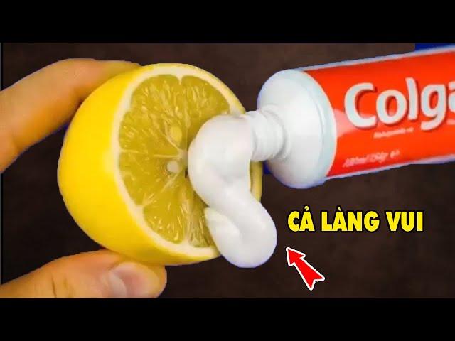 5 Mẹo Cực Đỉnh Từ Chanh & Kem Đánh Răng 1 Người Biết Cả Làng Vui Sướng | HYT3