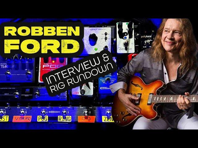 Robben Ford - Intervista & Rig Rundown - Dragon Tales Tour 2024