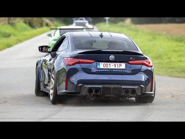 BMW M4 G82 with Decat Valvetronic Exhaust - LOUD Accelerations !