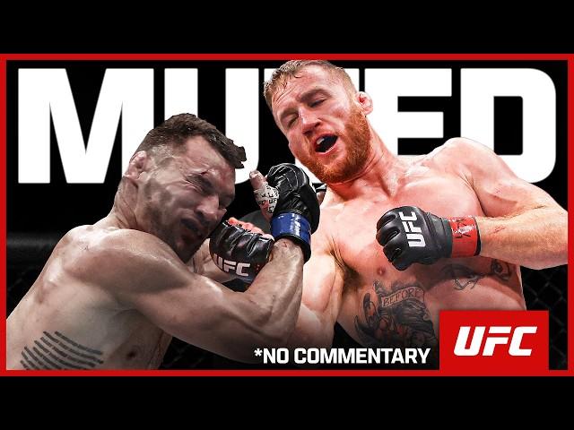 Justin Gaethje vs Michael Chandler  | UFC Muted 7 | NO COMMENTARY