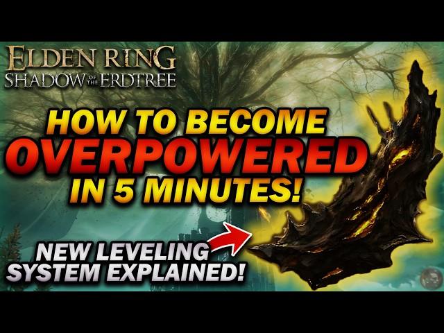 "How The NEW LEVEL SYSTEM Works!" - Elden Ring - How To Be OP Early!