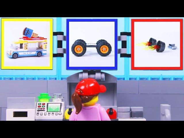 Raketenbetriebene Eiswagen! | LKWs & Autos | Billy Bricks | Cartoons für Kinder | WildBrain Deutsch