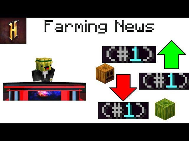 The new #1 Farmers in Hypixel Skyblock