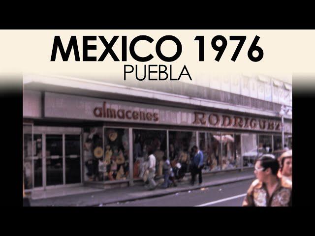 Archive footage of Puebla in 1970s | Mexico super 8 home movie film