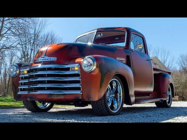 1950 Chevrolet 3100 Restomod 6.0L V8  Walk-around Video